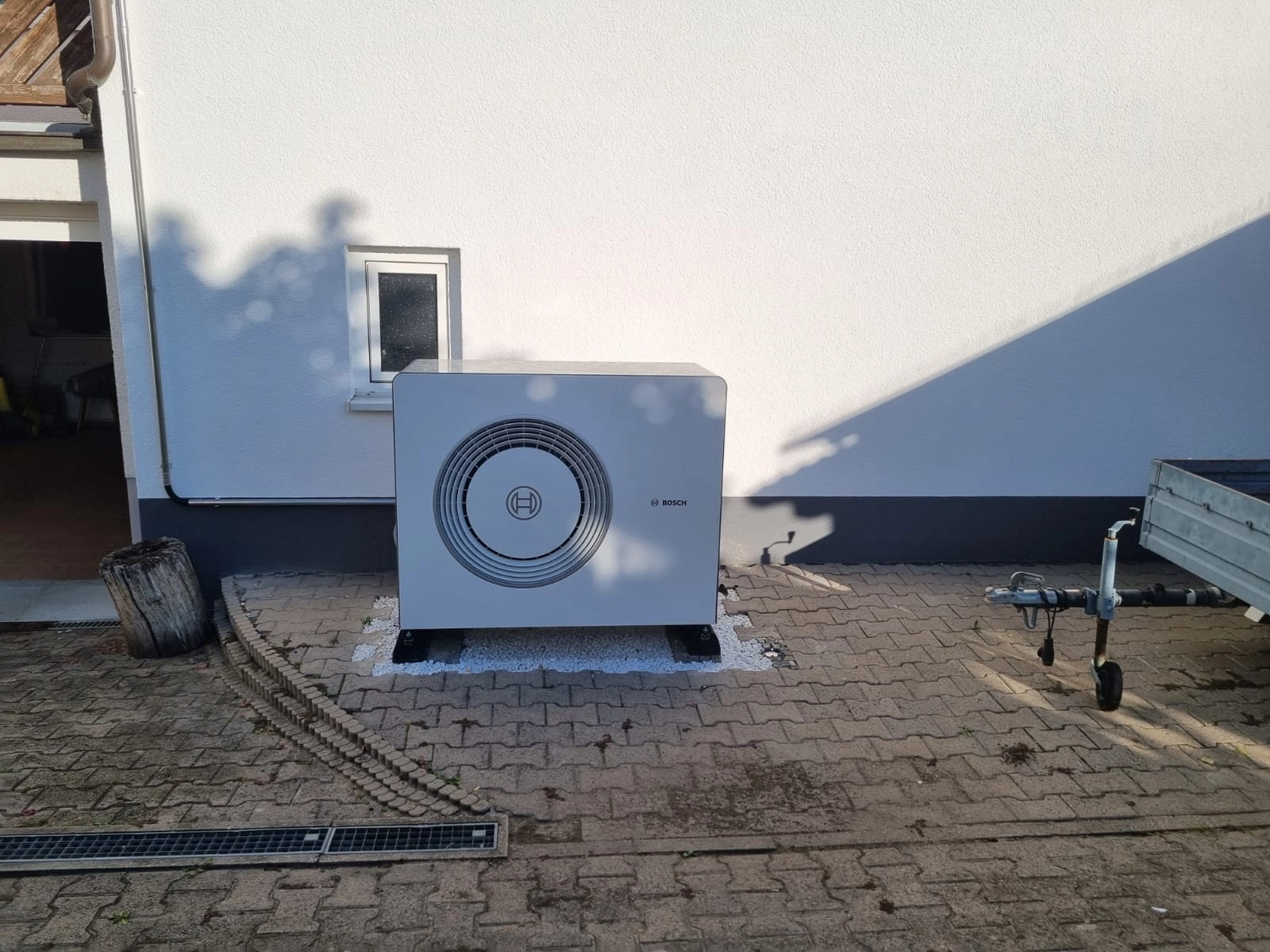 Wärmepumpen von Projektentwickler für Gebäude von grüner Energie