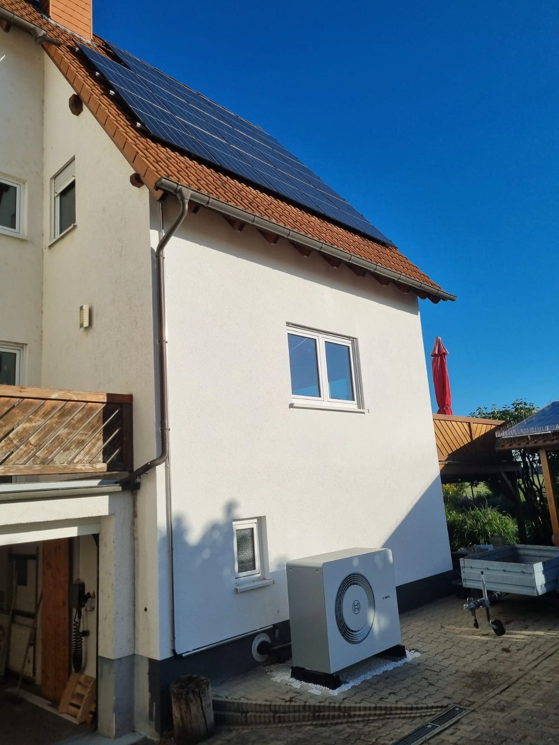 Wärmepumpen von Projektentwickler für Gebäude von grüner Energie